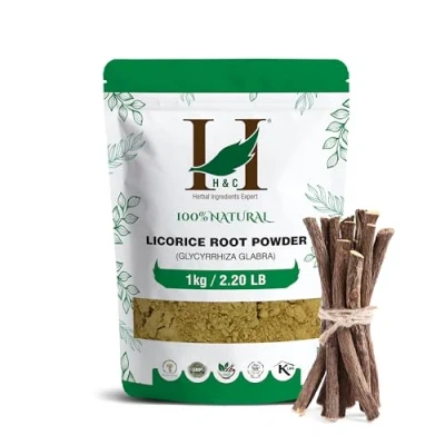 Image of H&amp;C Licorice Root Powder (Glycyrrhiza Glabra) 1Kg Pack