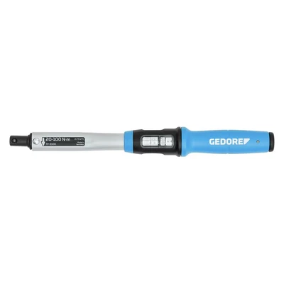 Image of GEDORE Torque wrench with spigot end, Dia. 16 mm, Switchable Scale, 40 200 Nm, 476 mm long, TF Z200