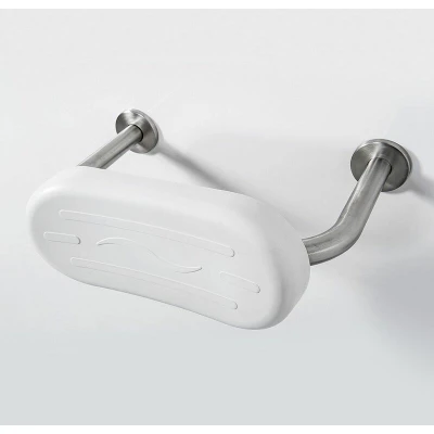 Image of NymaCARE Satin Stainless Steel Back Rest Rail with Concealed Fixings BR 220SC/SS