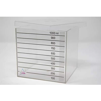 Image of Wissner 1.0 liters RE Plastic Active Learning Litre Box with Lid, 10 x cm, Made in Germany