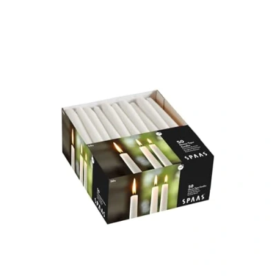 Image of Spaas 50 Festilux Dinner Candles 23/250 mm, 8 Hours, White