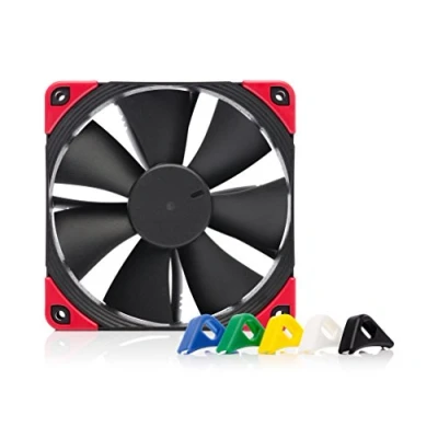 Image of Noctua NF S12A PWM chromax.black.swap, Premium Quiet Fan, 4 Pin (120mm, Black)
