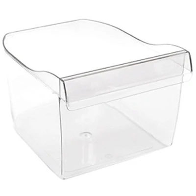 Image of SPARES2GO Salad Bin Square Crisper Drawer Box for Baumatic Fridge Freezer