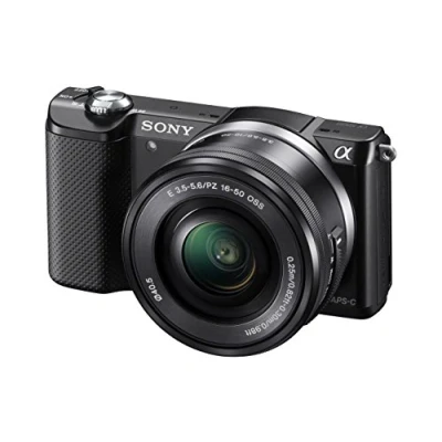 Image of Sony Alpha A5000 Mirrorless Digital Camera with 16 50mm OSS Lens Black (Renewed)