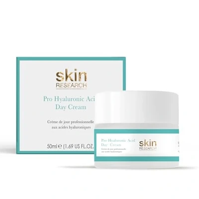 Image of Skin Research Pro Hyaluronic Acid Day Cream 1.69 fl oz (50ml) Enhances Elasticity, Provides Ultimate Hydration &amp; Soothes Inflammation Nourishes Protects Cells