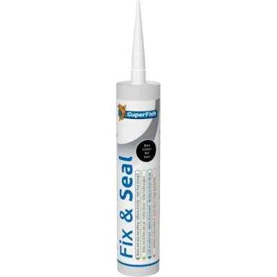 Image of Superfish Fix &amp; Seal 290ml Black Universal Adhesive Sealant