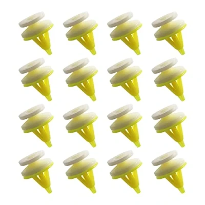 Image of eMagTech 50PCS 7703077250 Car Door Card Panel Interior Trim Clips Retainers Moulding Fasteners Compatible with Vivaro Movano Primastar