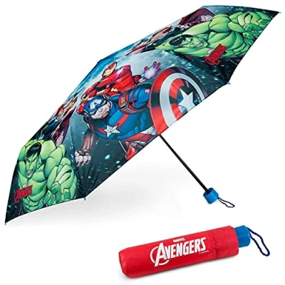 Image of BONNYCO Umbrella Windproof Strong of Harry Potter Black Compact with Reinforced Structure Folding for Bag Backpack or Travel Mini Umbrellas Women and Mens Original Gifts