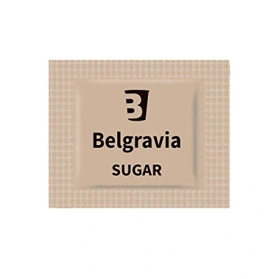 Image of Belgravia Branded Sugar Sachets (Brown Sugar, 2000 Sachets)