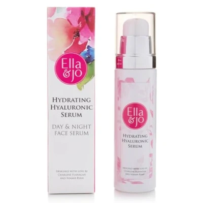 Image of Ella &amp; Jo Hyaluronic Serum with Matrixyl 3000 Instant Firming, Plumping, Brightening Smoothing Anti Aging Collagen for All Skin Types