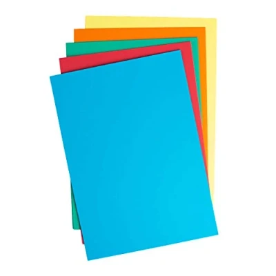 Image of House of Card &amp; Paper A2 220 GSM Bright Coloured Assorted (Pack 50 Sheets) HCP171