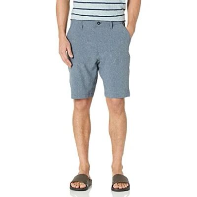 Image of Volcom Men&#039;s Kerosene 21&quot; Hybrid Chino Shorts, Navy, 33