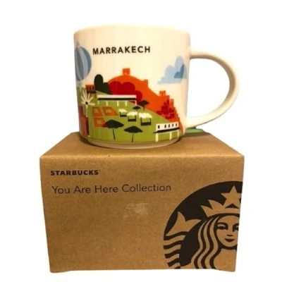 Image of Starbucks Marrakech City Collection You are Here Coffee Mug 14 Oz