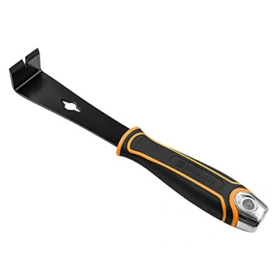 Image of ROLLINGDOG Pry Bar Small Bar,250mm(10in) Bars with Build in Nail Puller,Flat