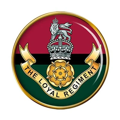 Image of Loyal Regiment, British Army Pin Badge