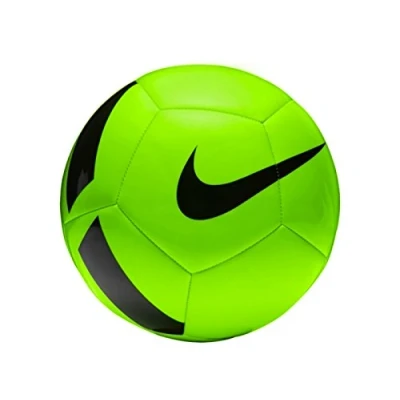 Image of Nike NK Pitch TEAM Ball, Unisex, Green (Electric Green/Black), 3, 1 piece