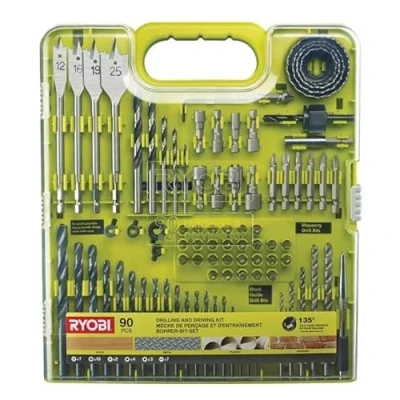 Image of RAKDD90 Set of 90 Accessories for RYOBI Drill Driver