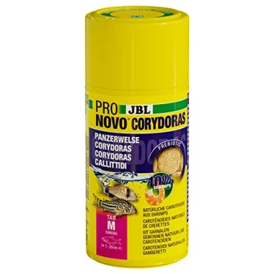 Image of JBL PRONOVO CORYDORAS TAB, Main Food for Catfish of 1 20 cm, Fish Tablets, Size M, 100 ml