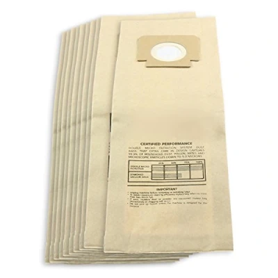 Image of SPARES2GO H4 H18 Type Dust Bags for Hoover Turbopower 1/2 / 3 Junior Turbomaster Turbolite (Pack of 10)