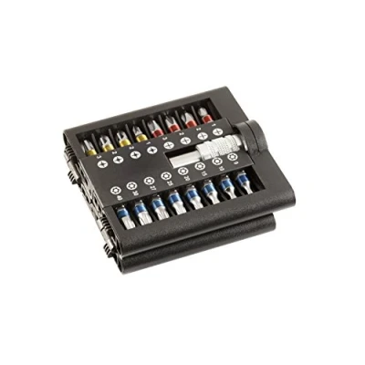Image of kwb Bit Set with Magnetic Holder 31 Piece 1/4&#039;&#039; Inch External Hexagon According to ISO 1173 and C 6.3 Form