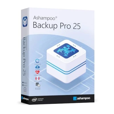 Image of backup Pro 25 solution Image Data programme, rescue in case of malware attack, defective hard drive or Windows crashes compatible with 11, 10