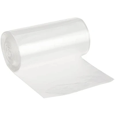 Image of PAPSTAR 12460 Bin Bag HDPE 35 L 69 x 55 cm Pack of 200 Transparent
