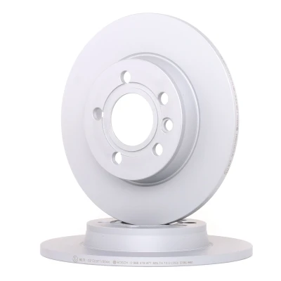 Image of 701615601A Brake disc BOSCH 0 986 478 871 280mm 12mm 5 112mm solid Coated VOLKSWAGEN: Transporter 4, 4 Bus,