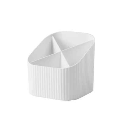 Image of HAN Re X Loop Desk Quiver say yes to 100% Recycled Modern Young Design for All Utensils, White, 17238 912