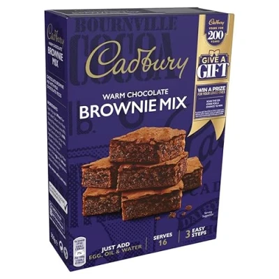 Image of Cadbury Brownie Mix 350g, Pack of 5