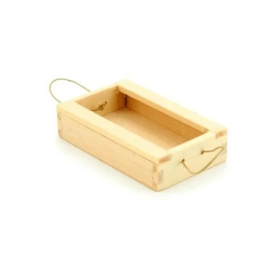 Image of MyTinyWorld Dolls House Miniature Wood Fish Crate