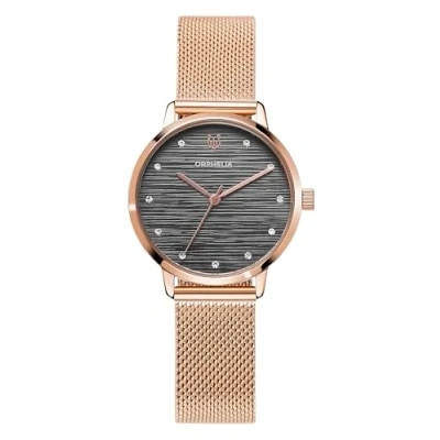 Image of Orphelia Women Analogue Watch Violetta Rose Gold Stainless Steel