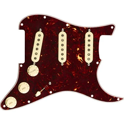 Image of Fender Pre wired Pickguard Strat Original &#039;57/&#039;62 S/S/S Tortoise Shell, (0992345500)