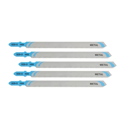 Image of Dewalt DT2085 QZ Metal Cutting Jigsaw Blades, HSS, 132 mm (Pack of 5)
