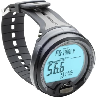 Image of Cressi Leonardo Scuba Diving Computer,Black/Grey