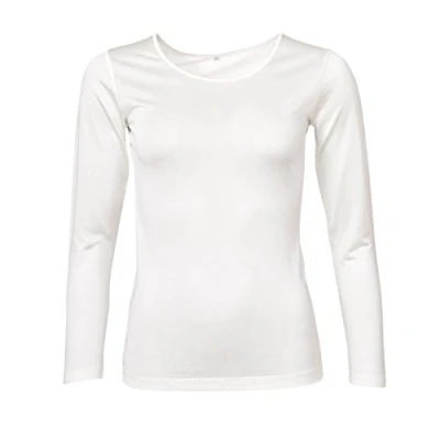 Image of Cosilana, Children T Shirt/Undershirt Long Sleeve, 45% Organic Cotton, 35% Wool, 20% Silk (4 6 Years EU 116, Natural)