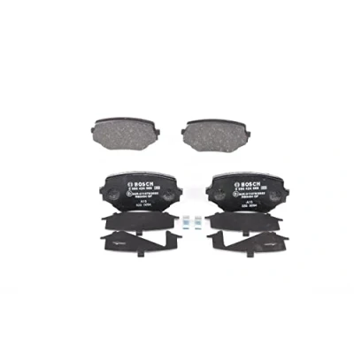 Image of Bosch BP385 Brake Pads Front Axle ECE R90 Certified 1 Set of 4
