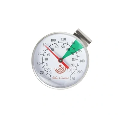Image of VIA CREMA Stainless Steel Milk Frother Jug for Coffe Machine Frothing Pitcher Coffee