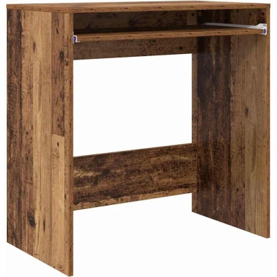 Image of vidaXL Writing Desk Old wood Engineered Standard Storage