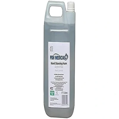 Image of PBH Medical Alcohol Free Hand Cleansing Foam 5 Litre 1 Bottle