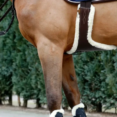 Image of Kentucky Horsewear Sheepskin Stud Girth Brown 115cm Girths Horse &amp; Equestrian