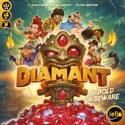Image of Iello Diamant Board Game Ages 8+ 3 8 Players 30+ Minutes Playing Time