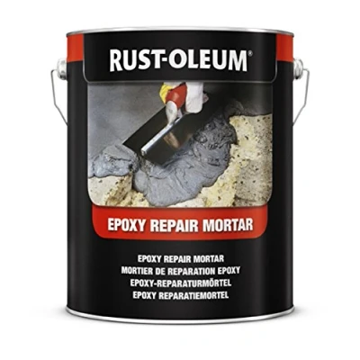 Image of RUST OLEUM 5180.5 Epoxy Repair Mortar, 2X Stronger Than Concrete, Dark grey