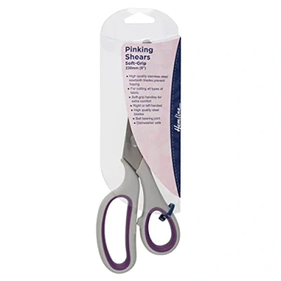 Image of Scissors Soft Grip Pinking Shears 23 cm