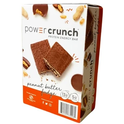 Image of Power Crunch Protein Energy Bar Peanut Butter Fudge 5ct