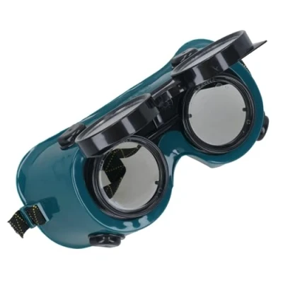 Image of Gas Welding Goggles Glasses Flip Lenses Welder Cutting Safety Solder TE186