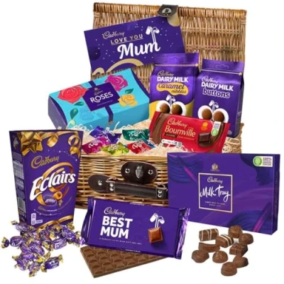 Image of Cadbury Mum&#039;s Chocolate Gift Basket, perfect for Mothers Day, Birthday, Christmas