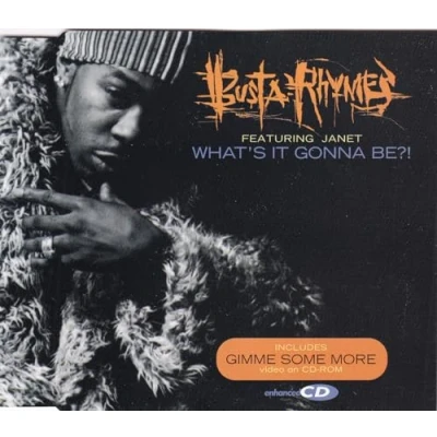 Image of Busta Rhymes What&#039;s It Gonna Be?! 1999 German CD single E3762CD2