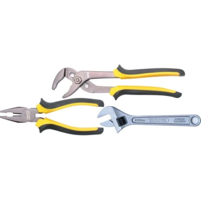 Image of Yamoto 3 Piece Plier &amp; Wrench Set