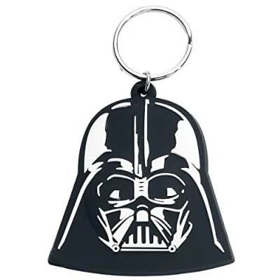 Image of Star Wars, RK38341C, Wars Darth Vader Rubber Keychain, Multi Color, 4.5 x 6cm