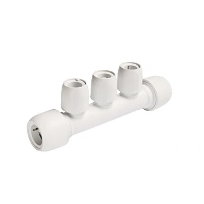 Image of Hep2O 22mm x 15mm 3 Port Open Manifold